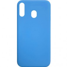 Capa para Samsung Galaxy M20 - Emborrachada Premium Azul Água